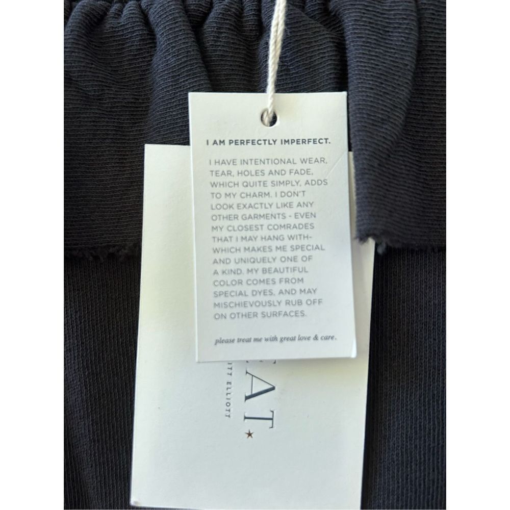 The Great. Long Sleeve The Ruffle Sweatshirt Women’s Black Size  XS - Picture 6 of 9